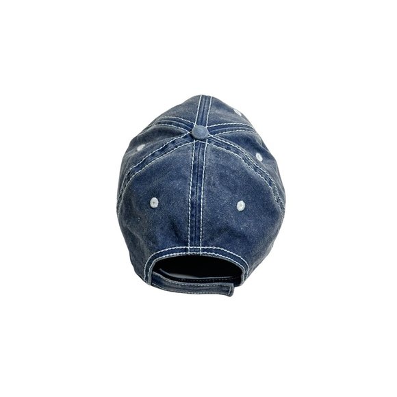 Ford Motor Company Denim Sequin Bling Logo Hat Cap Adjustable - Picture 4 of 6